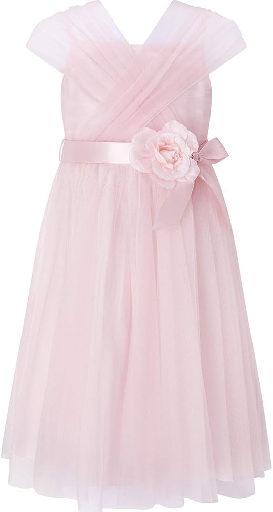 Tulle Tea Length Flower Girl Dress Party Dress