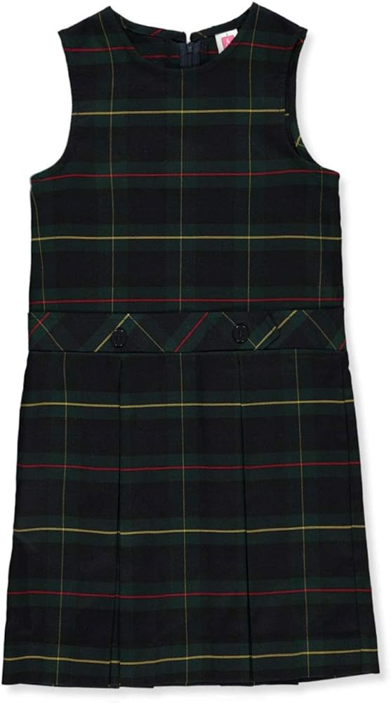 A+ Girls' Bib Front Jumper School Uniform