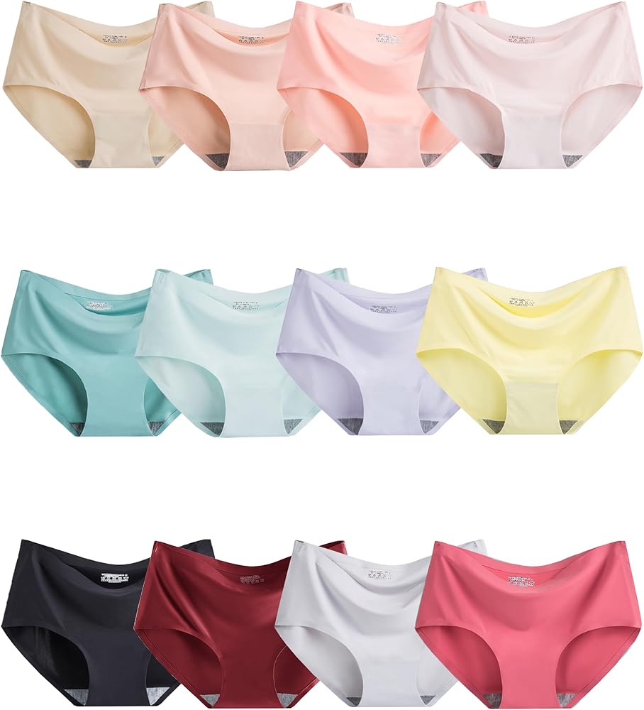 Teen Girls Underwear Seamless Big Girl Panties Fashion And Comfortable Multipack.