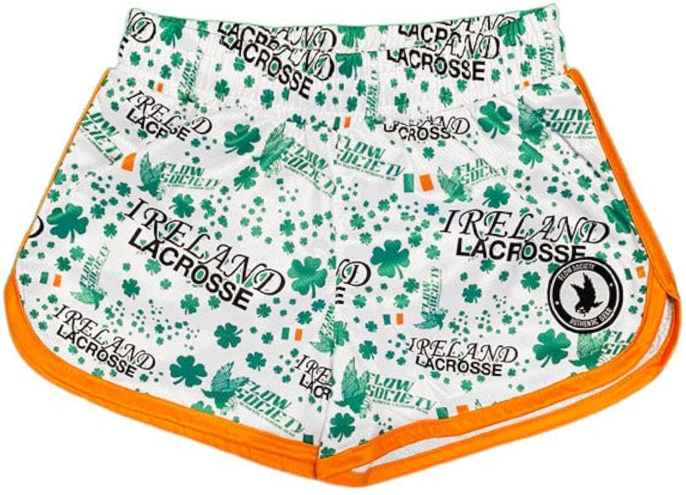 Flow Society Shamrock Flow Attack Girls Athletic Shorts