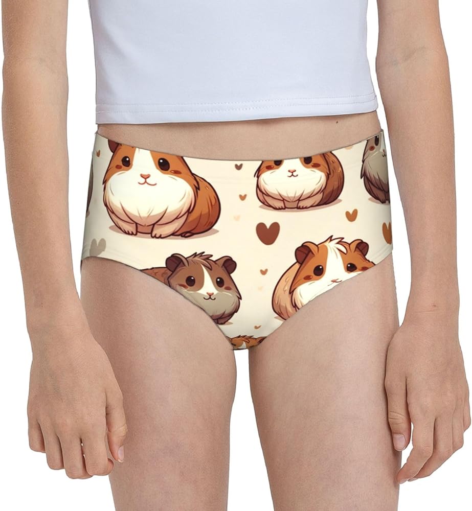 Augenstern Cotton Underwear Cute-Guinea-Pig Girls'Briefs Soft Underpants