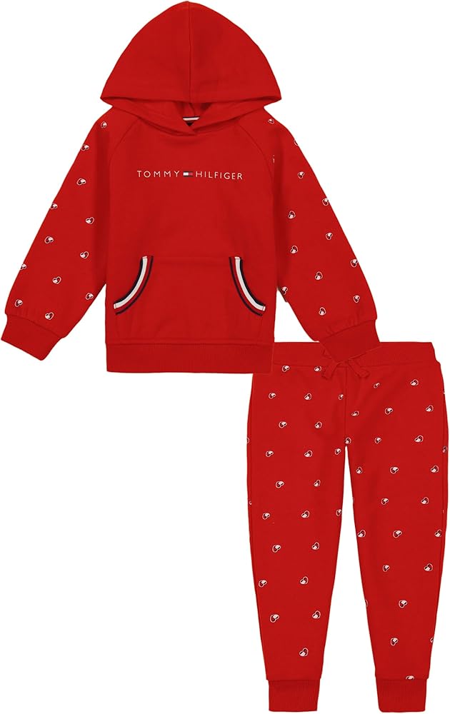 Tommy Hilfiger Girls 2 Piece Jogger Set