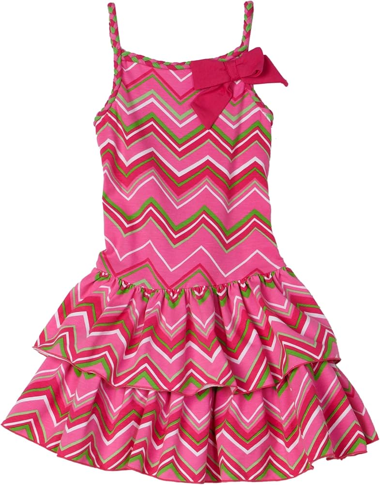 Bonnie Jean Little Girls' Knit Dress With Tiers