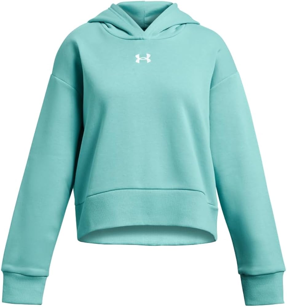 Under Armour Girls' Rival Fleece Crop Hoodie