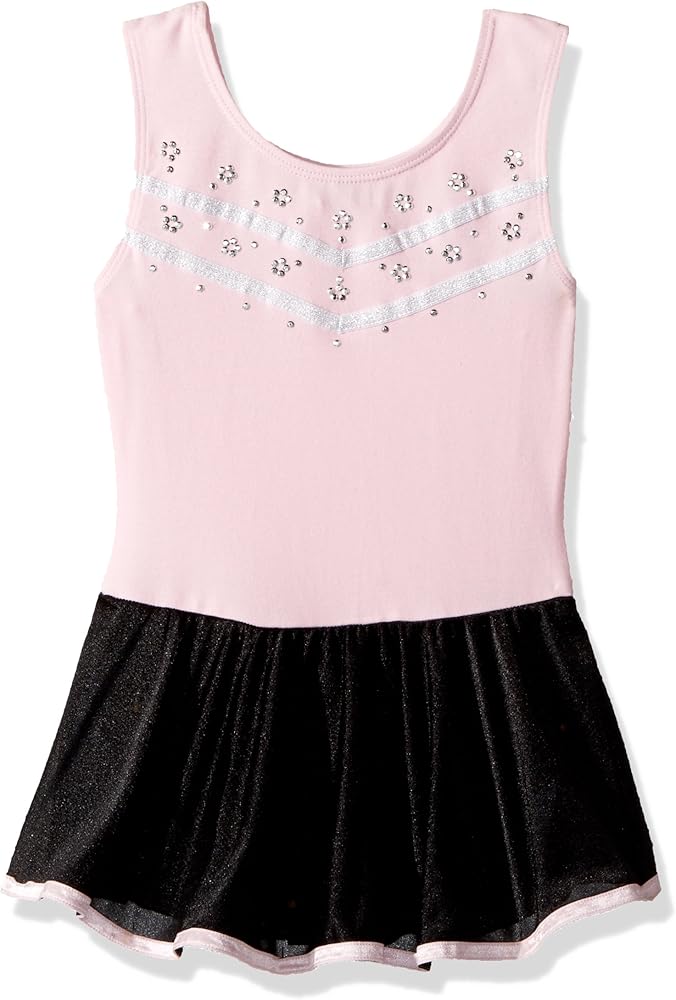 Jacques Moret girls Classic Tank Skirted Leotard