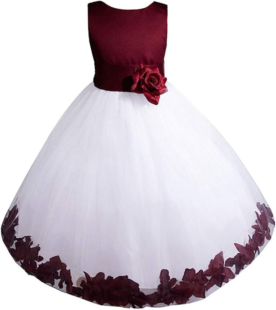 Baby-Girls' Christening Birthday Party Wedding Flower Girl Dress