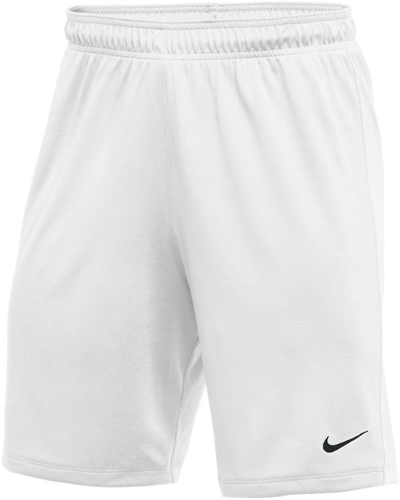 Nike Youth Dry Park II Shorts (White/Black, Large)