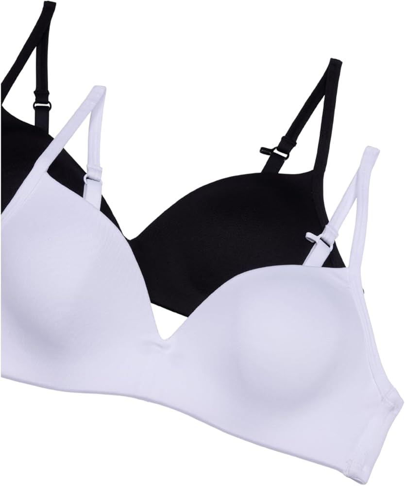 Calvin Klein Girls' Soft Cup Bra 2 Pack