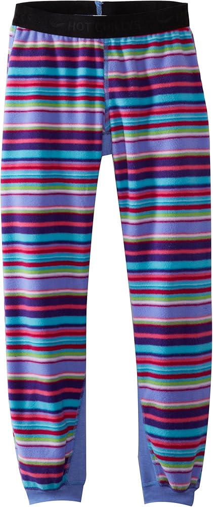 Hot Chillys Girl's Print Fleece Bottom