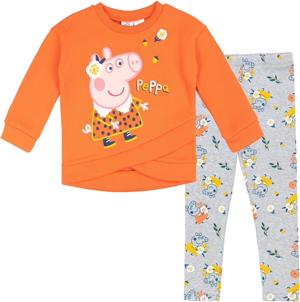 Peppa Pig Fleece Sweatshirt & Legging Set