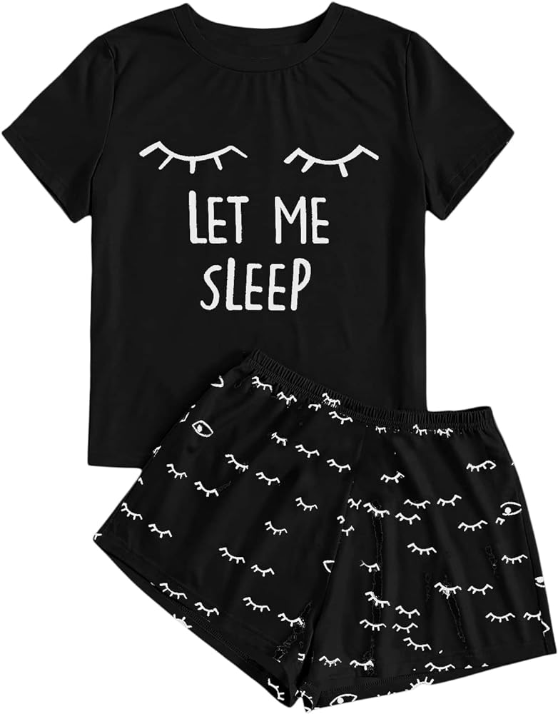 Kingdenergy Girls Summer Cute Print Shorts Set T-Shirt and Short Pant 2 Piece Outfits Clothing Sets