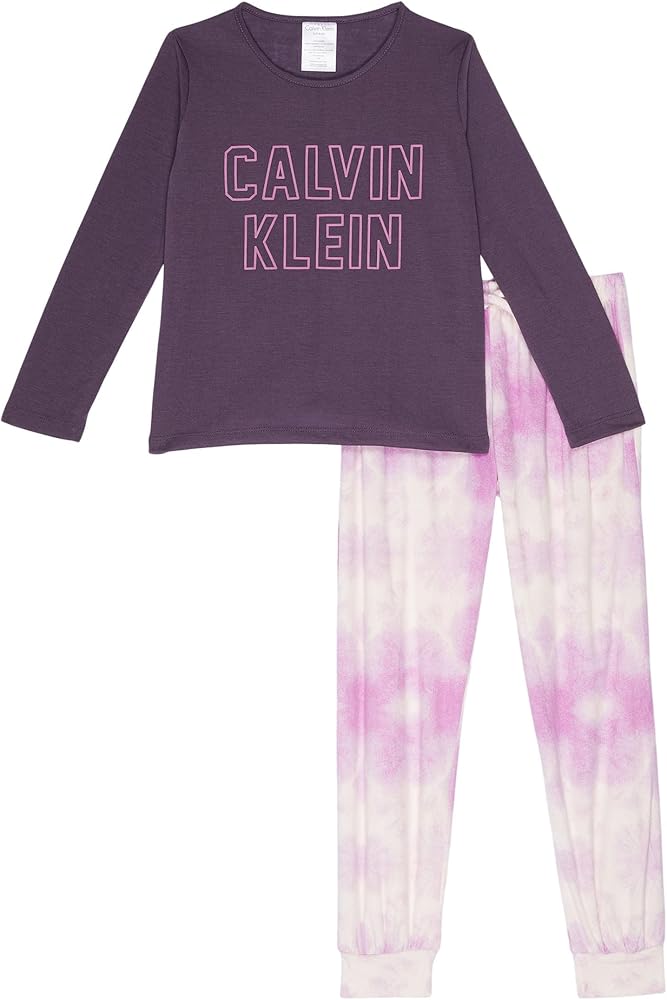 Calvin Klein Girl's Two-Piece Velour Set (Little Kids/Big Kids)