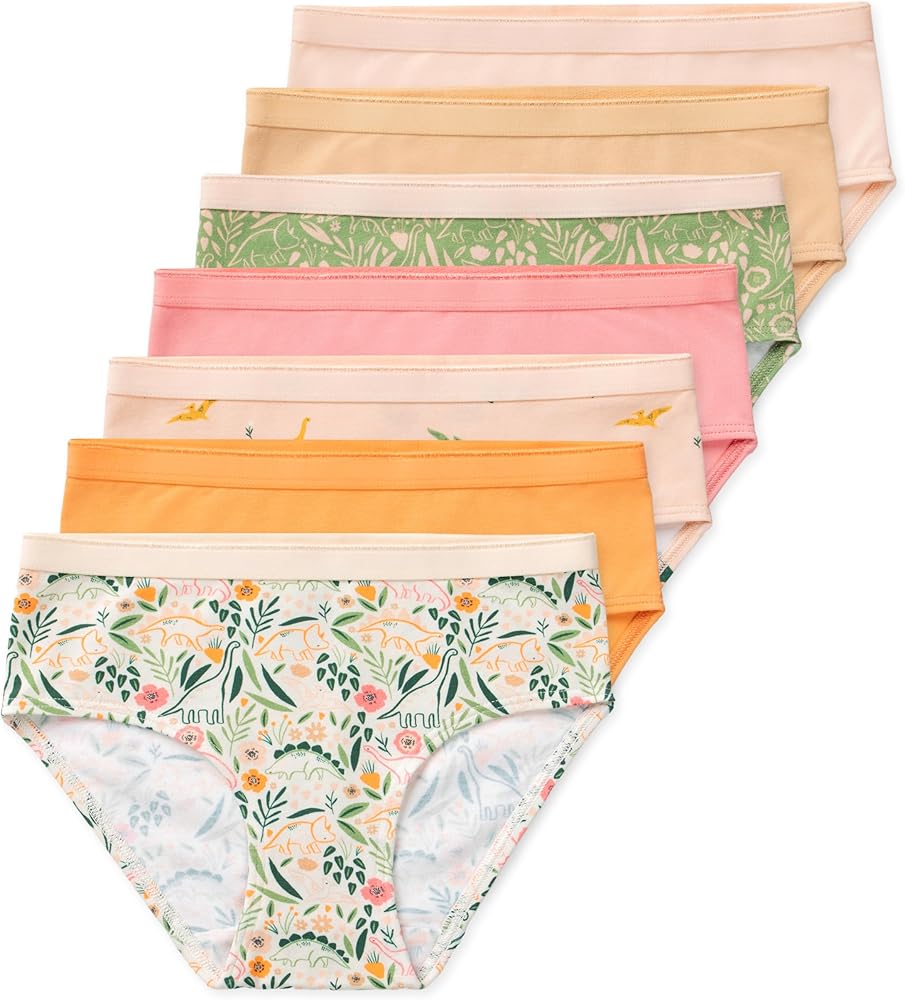 Lucky & Me | Jamie Performance Girls Briefs | Children's Underwear | 7 pack