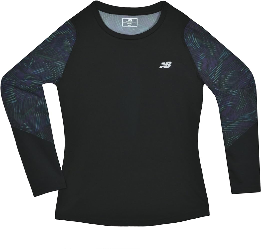 New Balance Girls' Long Sleeve Performance Tee