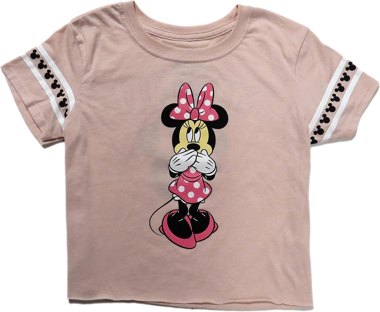 Disney Girls Minnie Mouse Crop Tee