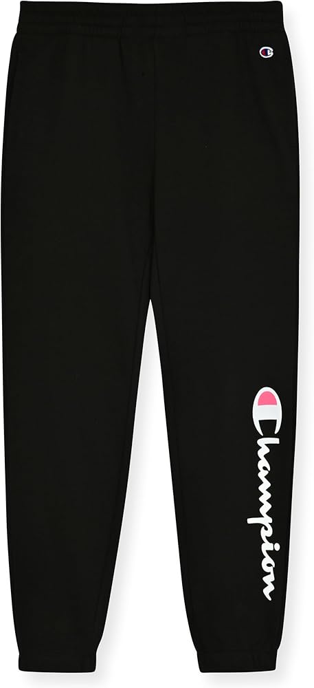 Champion Girls Sweatpants for Kids Fleece Jogger Pants for Girls Youth Athletic Pants