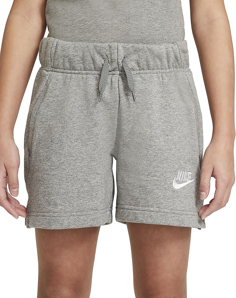 Nike girls Nsw Club French Terry Shorts (Little Kids/Big Kids)