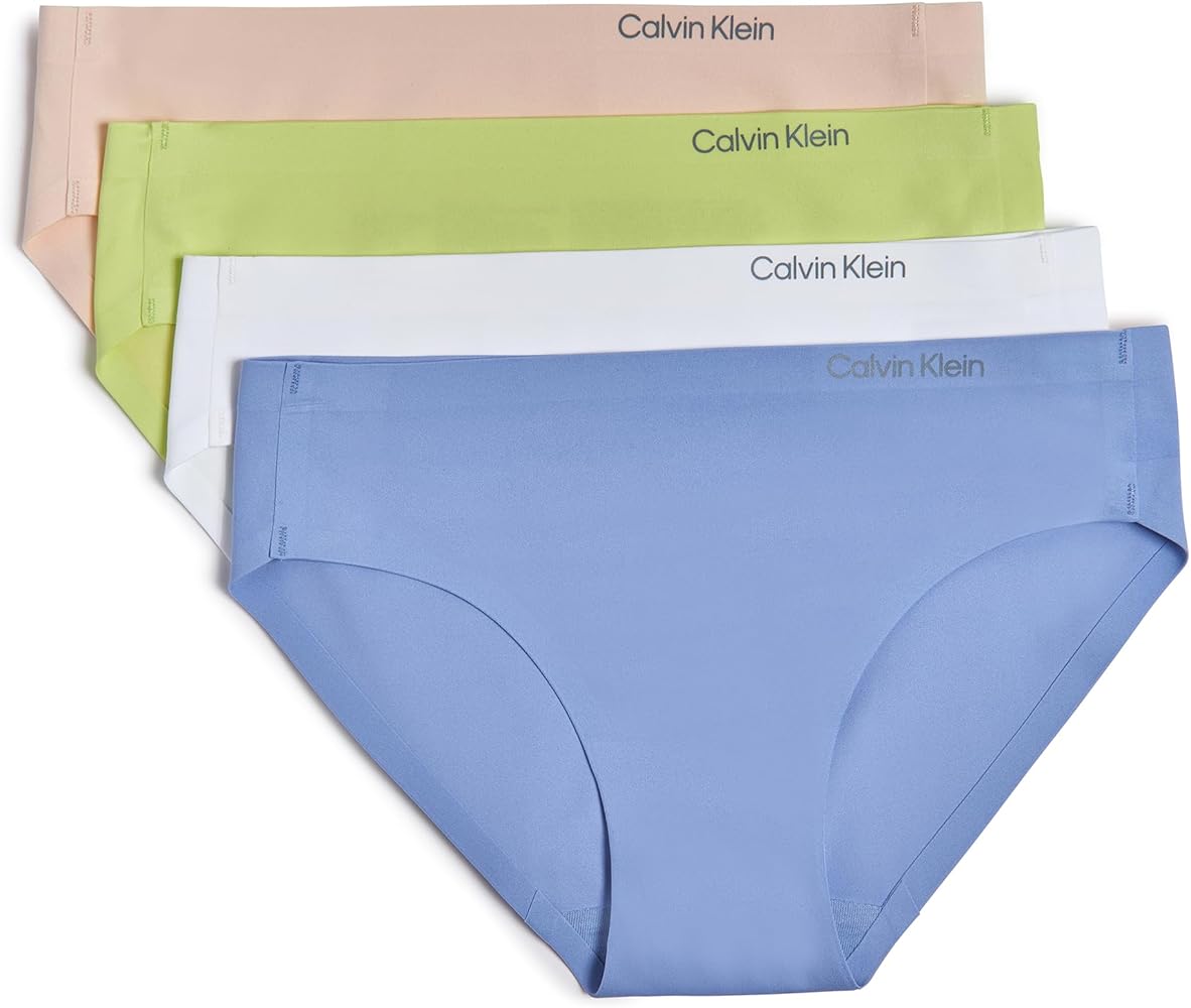 Calvin Klein Girls' Bonded Bikini 4 Pack