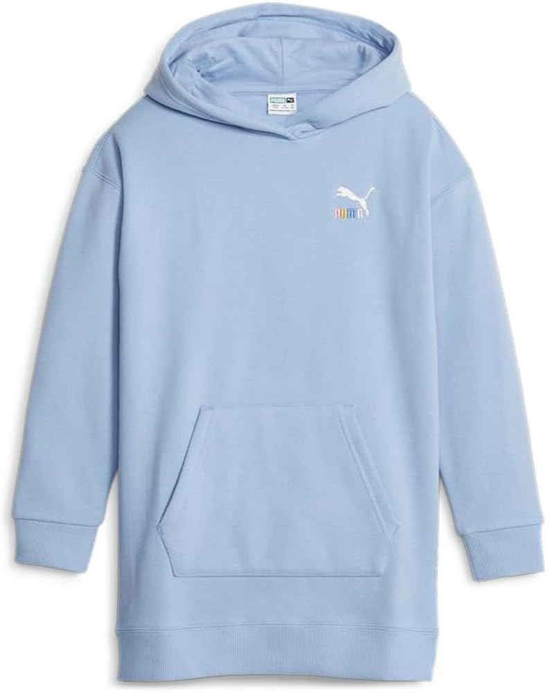 Puma Kids Girls Classics Sweater Weather Hoodie Casual Outerwear Casual - Blue