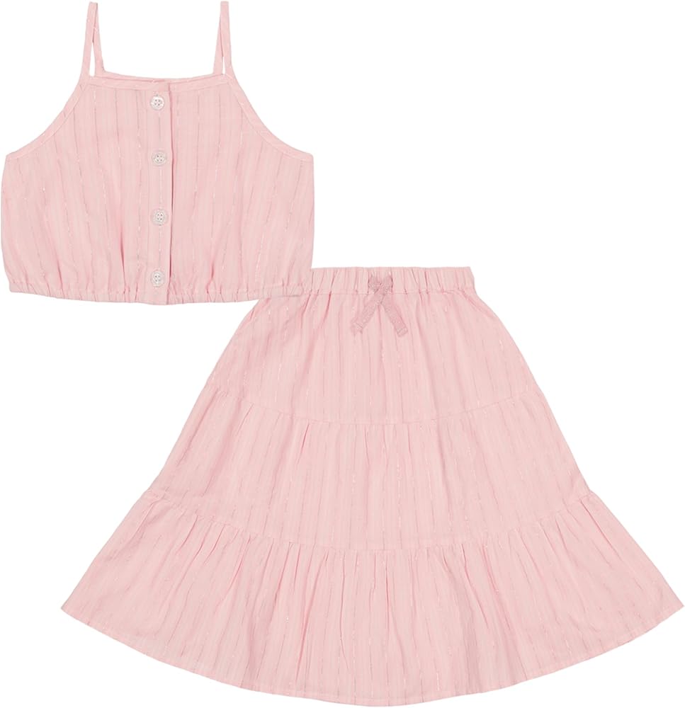 Juicy Couture Girls 2 Pieces Skirt Set