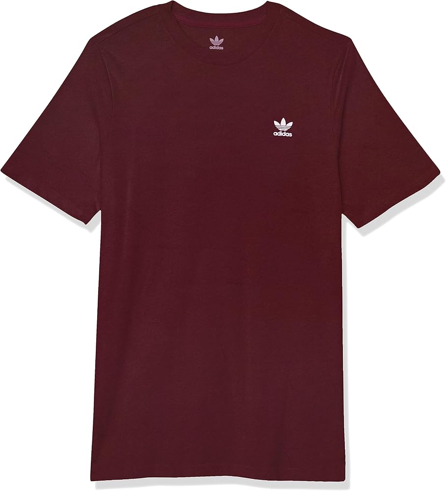 adidas Originals Unisex Kid's Adicolor T-Shirt, Maroon/Clear Pink, 4 Years