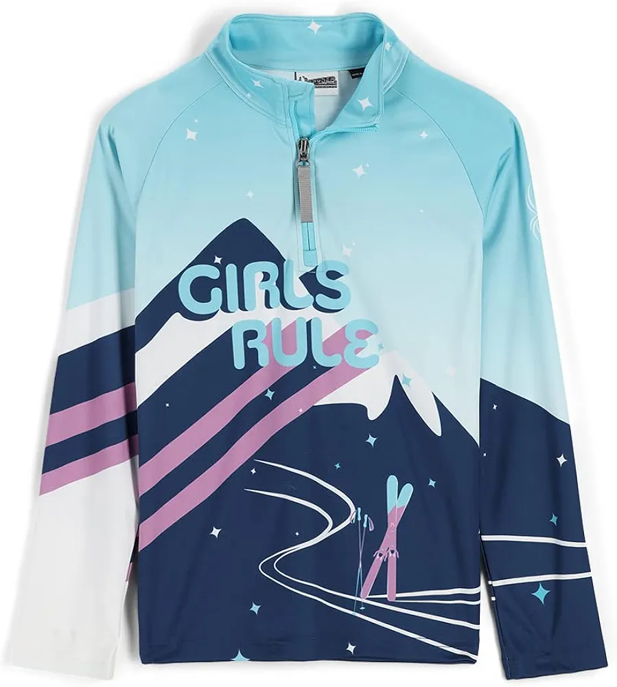 Spyder Big Girls Surface Half Zip T-Neck