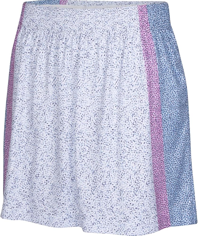 Greg Norman Girls' Engineered Pebble Print, Bonded Rib Elastic Waist, 2 Front, 1 Back Pocket