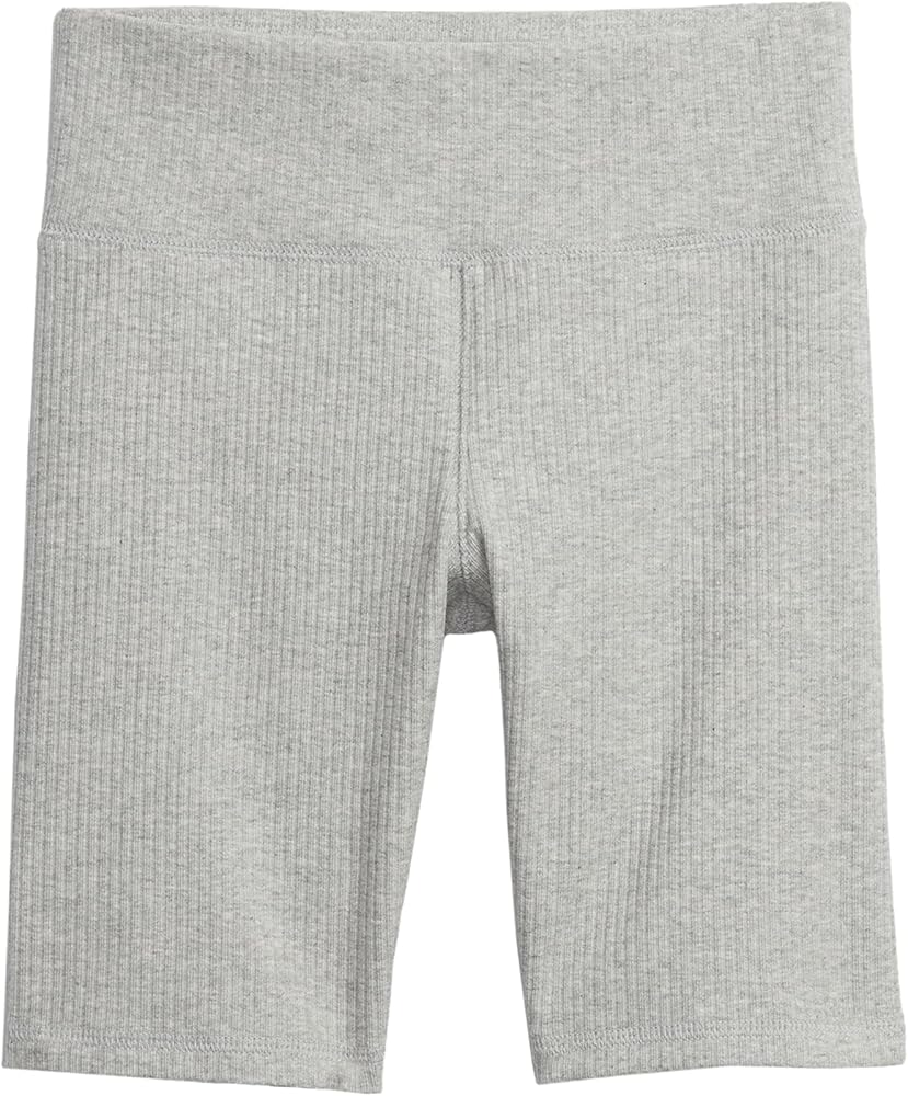 GAP Girls Bike Short LIGHT HEATHER GREY B08 L