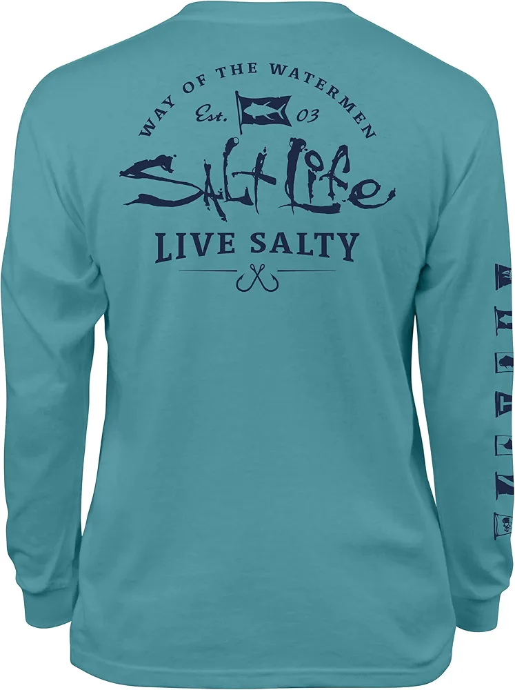 Salt Life Girls' Youth Freedom Sail Long Sleeve Tee