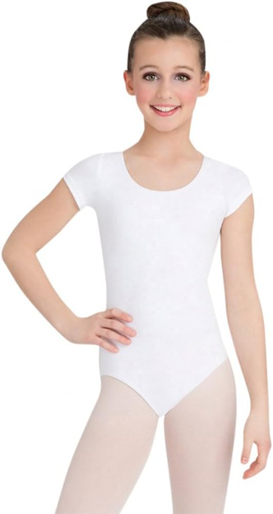 Capezio Big Girls' Classic Short Sleeve Leotard