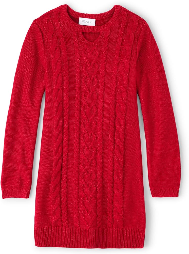 The Children's Place Girls' Big Sweater Dress