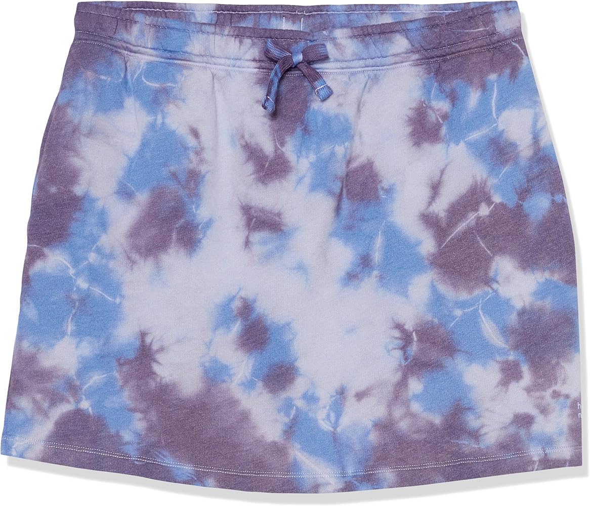 Happy Nation Sweat Skirt, Pure Purple Tie Dye, Large+