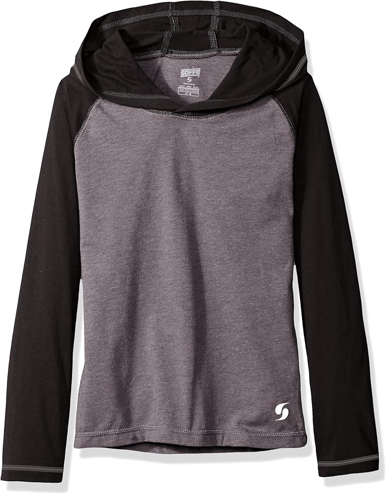 Soffe Girls' Big Jersey Hood