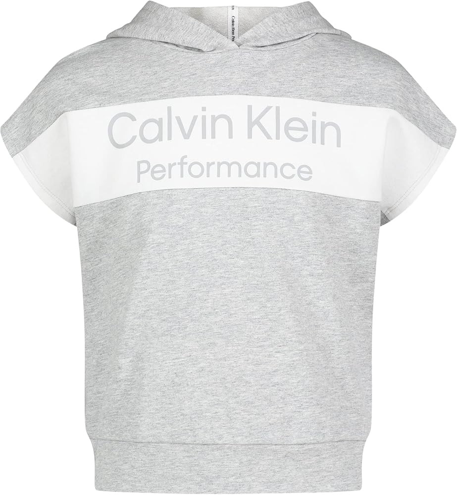 Calvin Klein Girls' Performance Sport Hoodie Sweatshirt