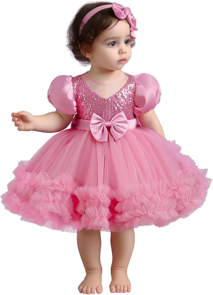 TTYAOVO Girls Applique Birthday Party Princess Flower Dress Wedding Ball Gown