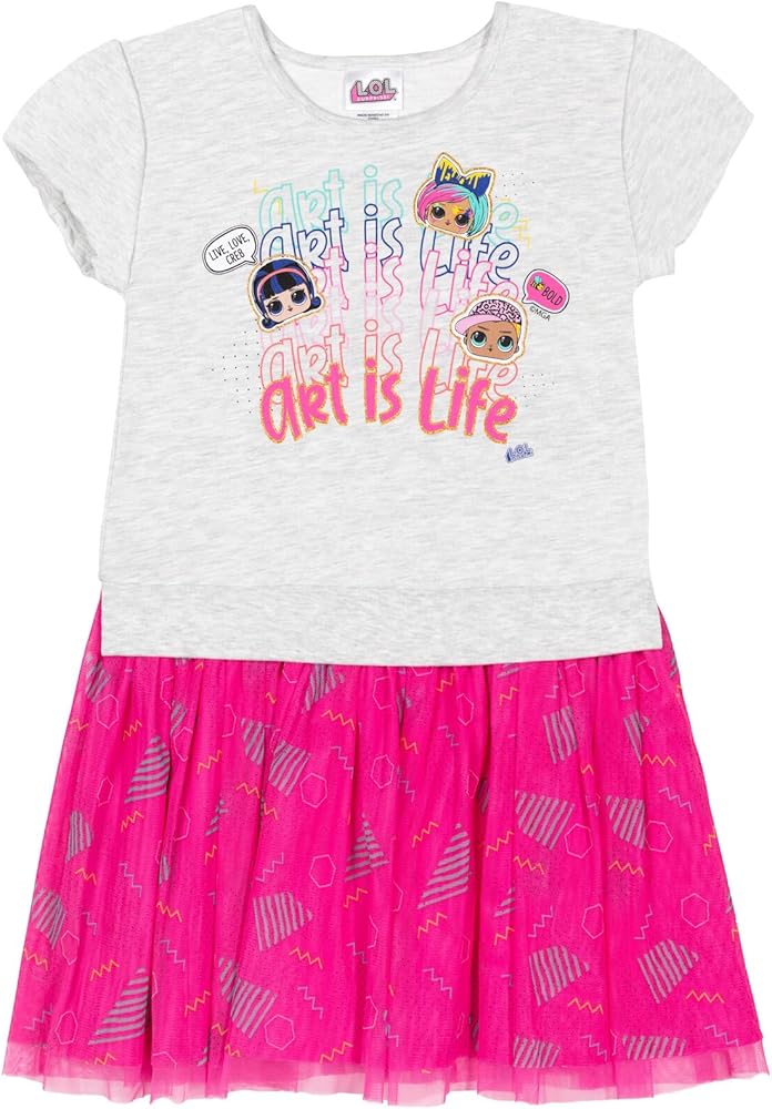 L.O.L. Surprise! Girls Fashion Dress Little Kid to Big Kid