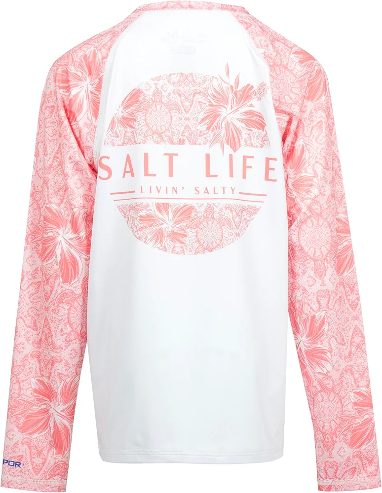 Salt Life Kids Turtle Watch Youth Long Sleeve Performance Tee