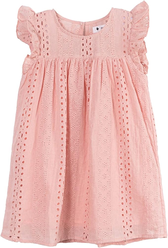 Girls Ruffle Dress Sleeveless Casual Summer Dresses for Kids Party Wedding Princess Dress 1-9 Years