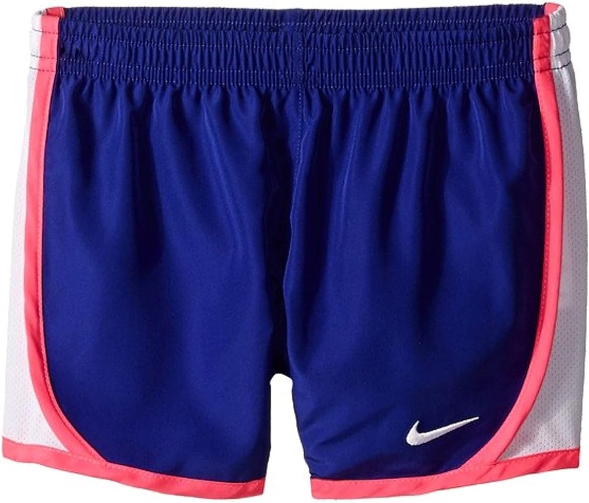 Nike Kids Girl's Dri-FIT Woven Short (Toddler/Little Kids) Deep Night Shorts 6X Little Kids