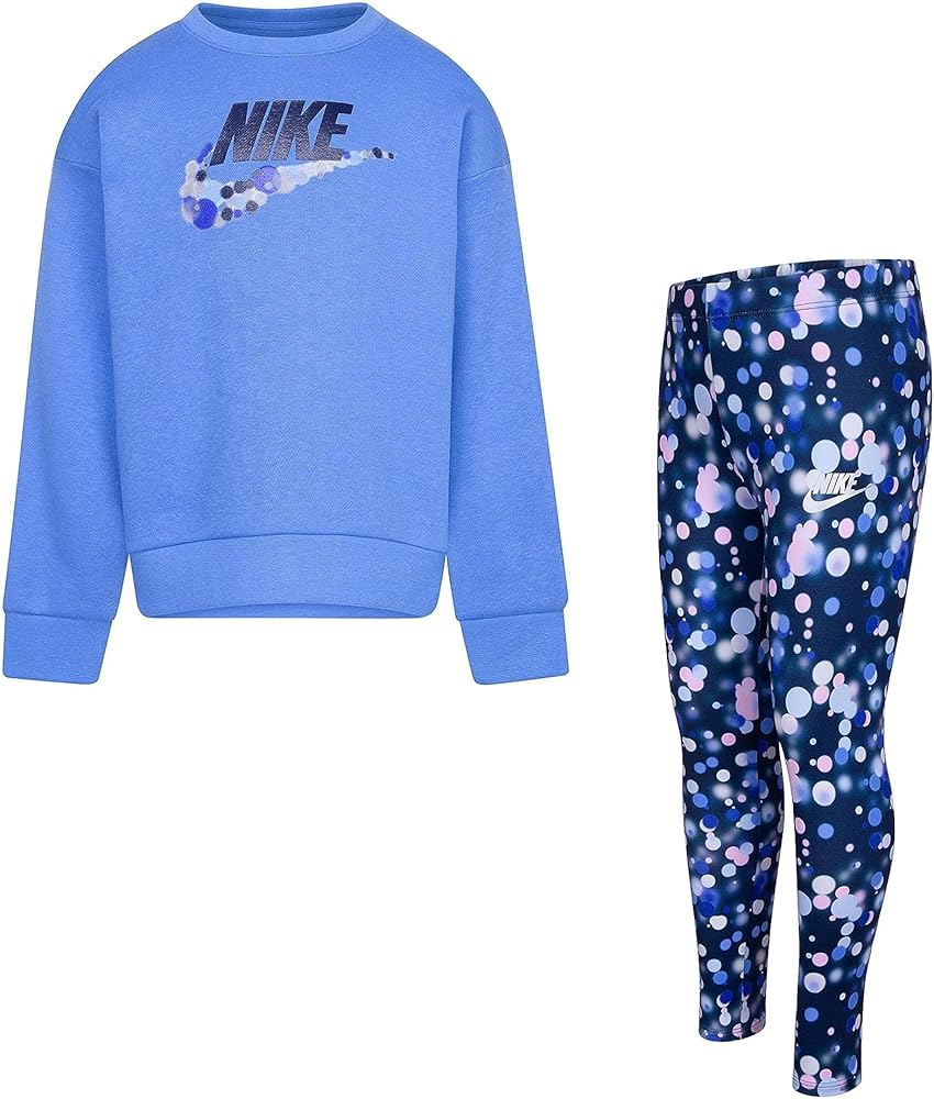 Nike Girl's Crew and Leggings Set (Toddler/Little Kids)