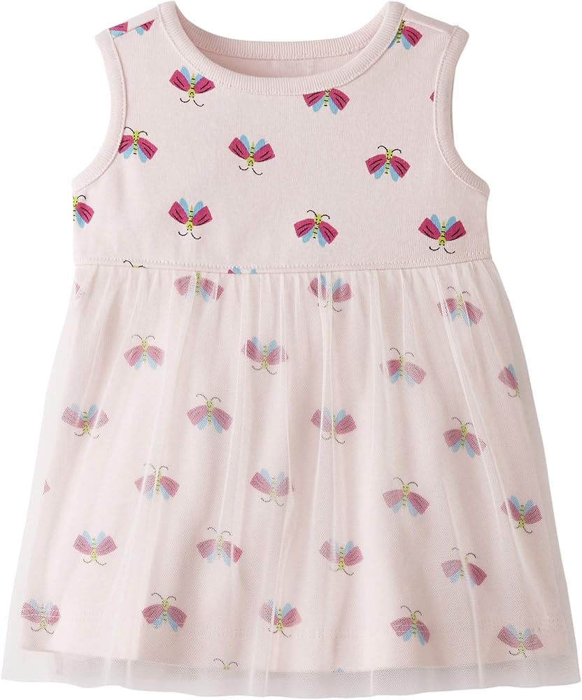 Moon and Back Hanna Andersson Baby Girls' Tulle Dress