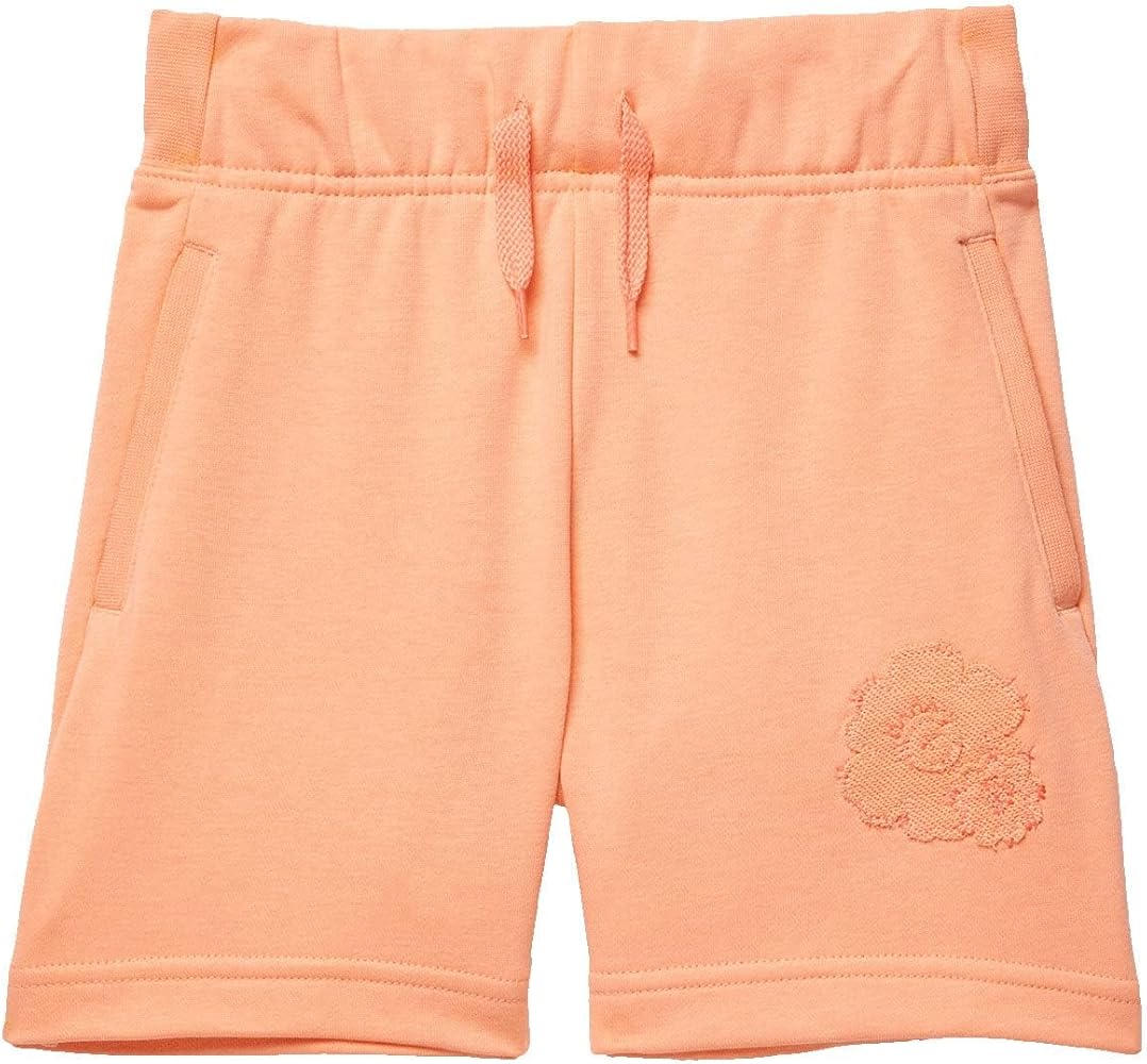 Nike Girl's French Terry Mama Shorts (Little Kids/Big Kids) Crimson Bliss LG (14 Big Kid)