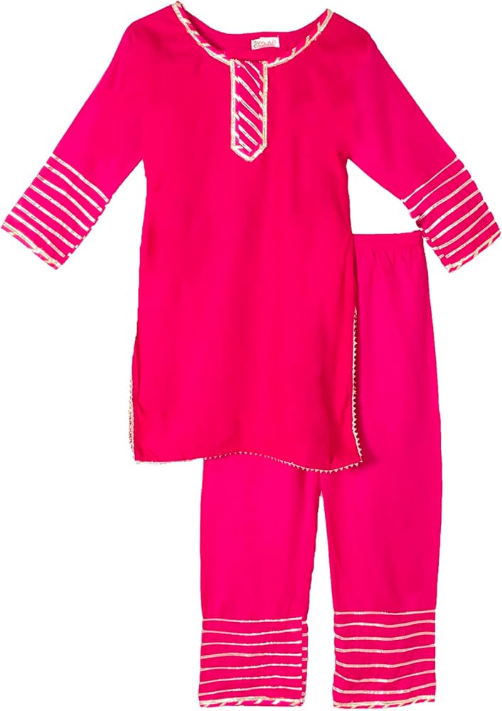 Chandrakala Kids kurti pant set for Girls (KG116)