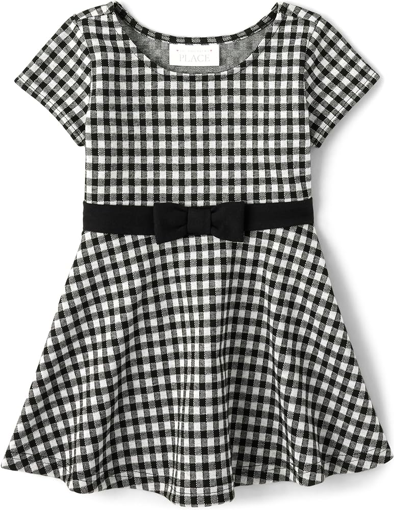 The Children's Place Girls' One Size and Toddler Short Sleeve Dressy Dress