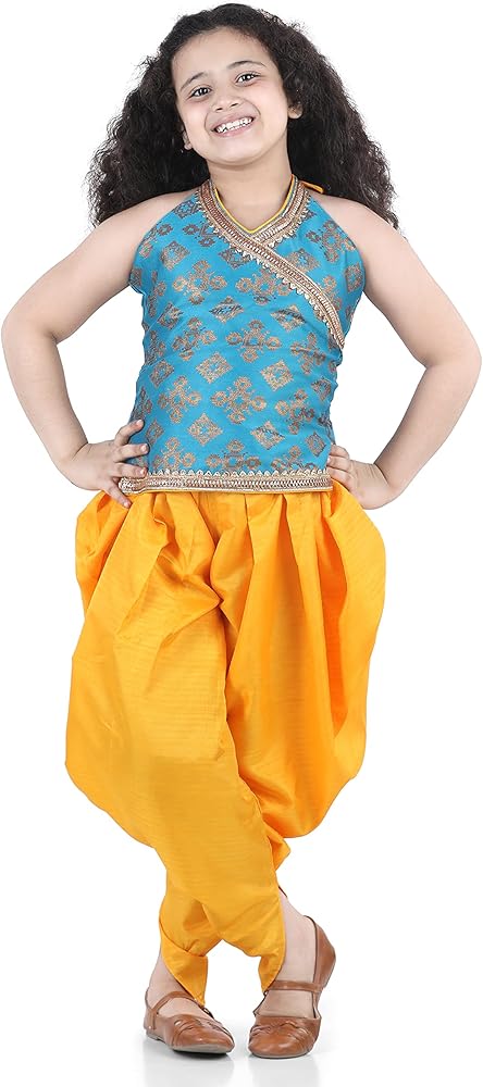 Adiva Girls Kurta and Sharara Set