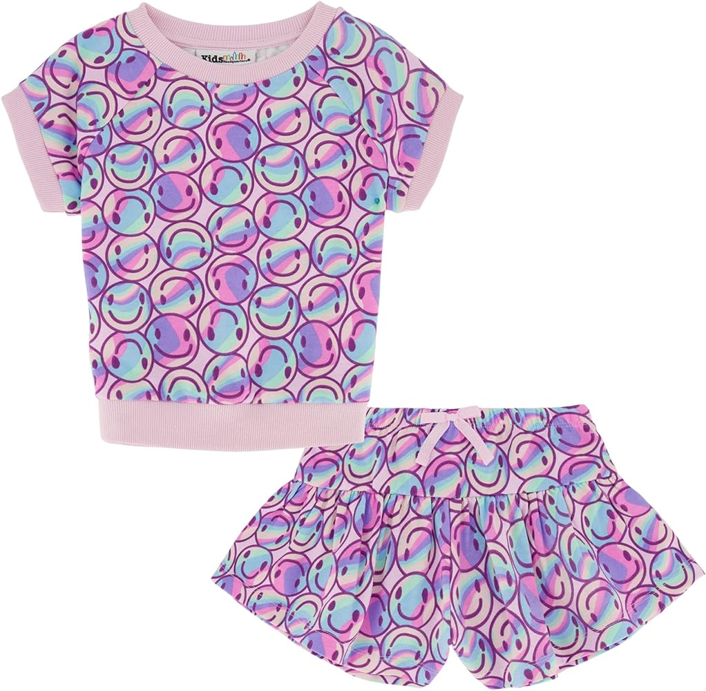 Kids Headquarters Baby Girls 2 Pieces Skort Set