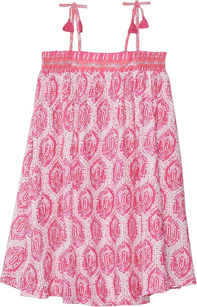 Hatley Girls' Geo Mosaic Full Dress (Toddler/Little Big Kid)