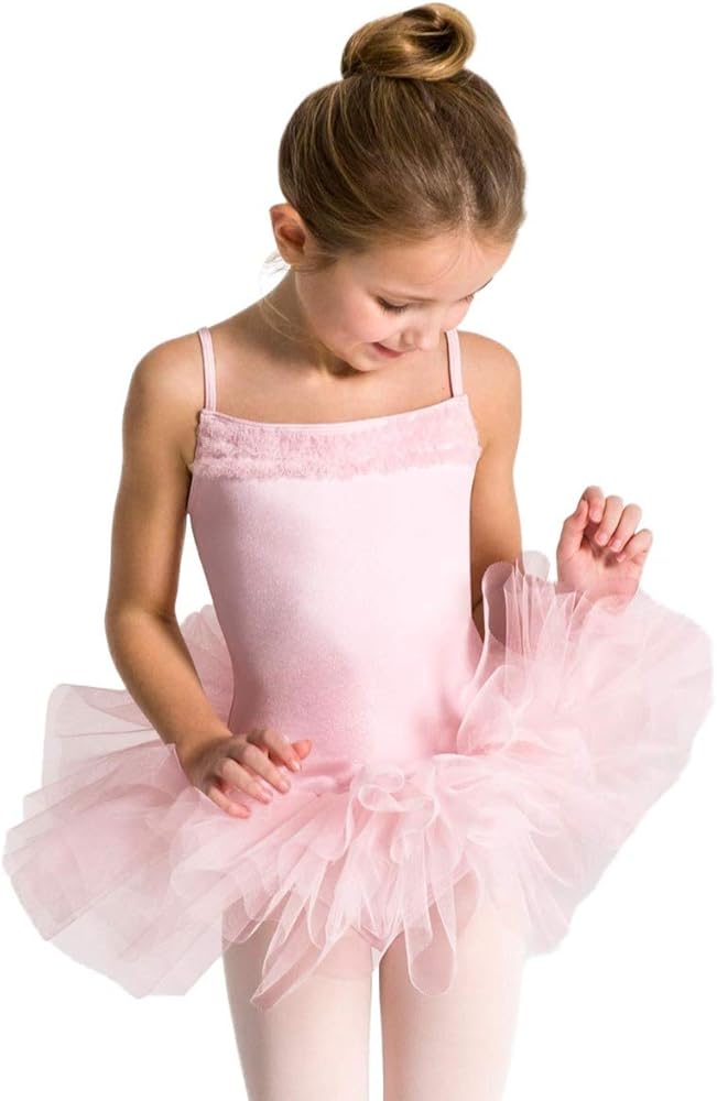 Capezio Girls' Ruffle Yoke Tutu Dress