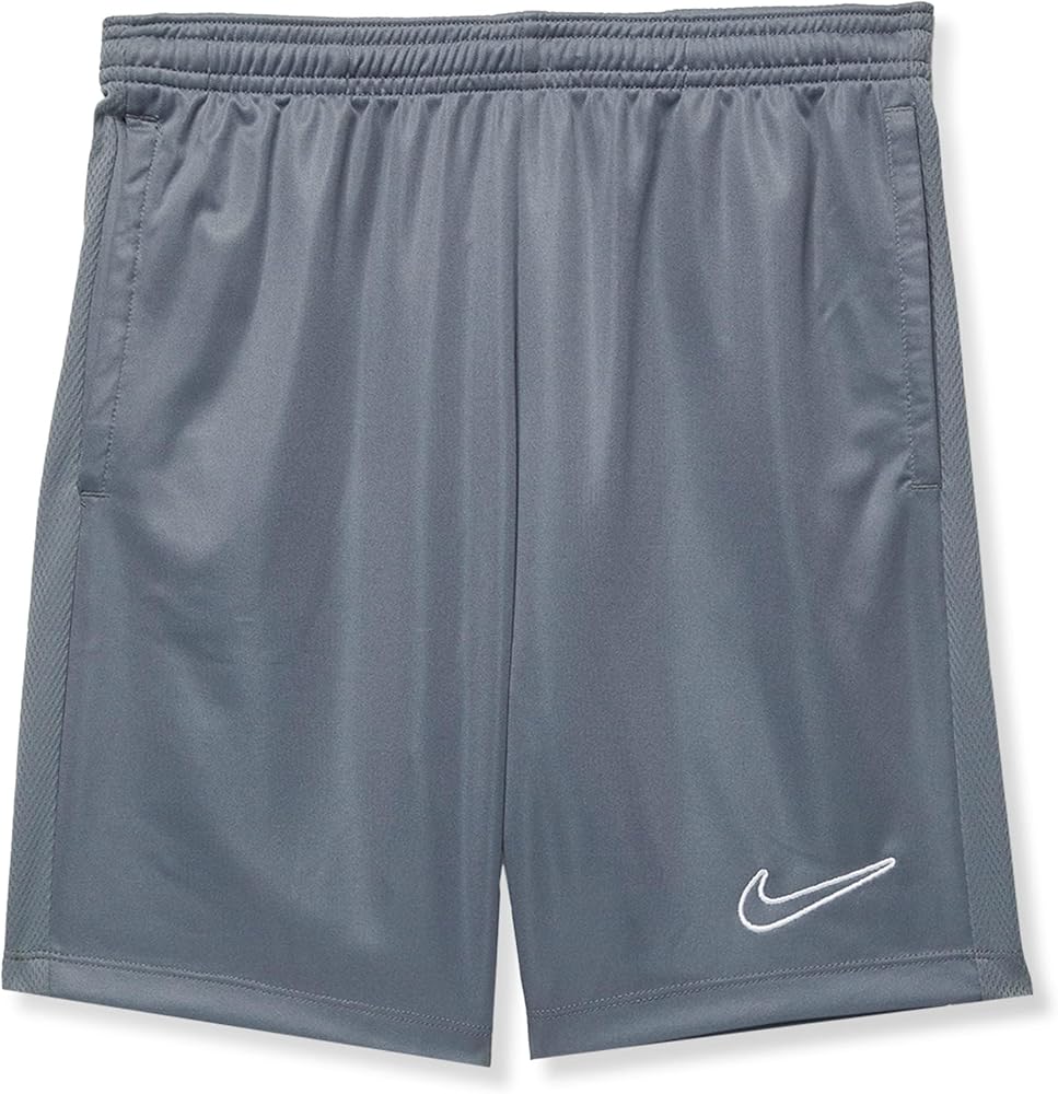 Nike DriFit Trophy 23 Shorts (Little Kids/Big Kids) Smoke Grey/Smoke Grey/White S (8-9 Big Kid)