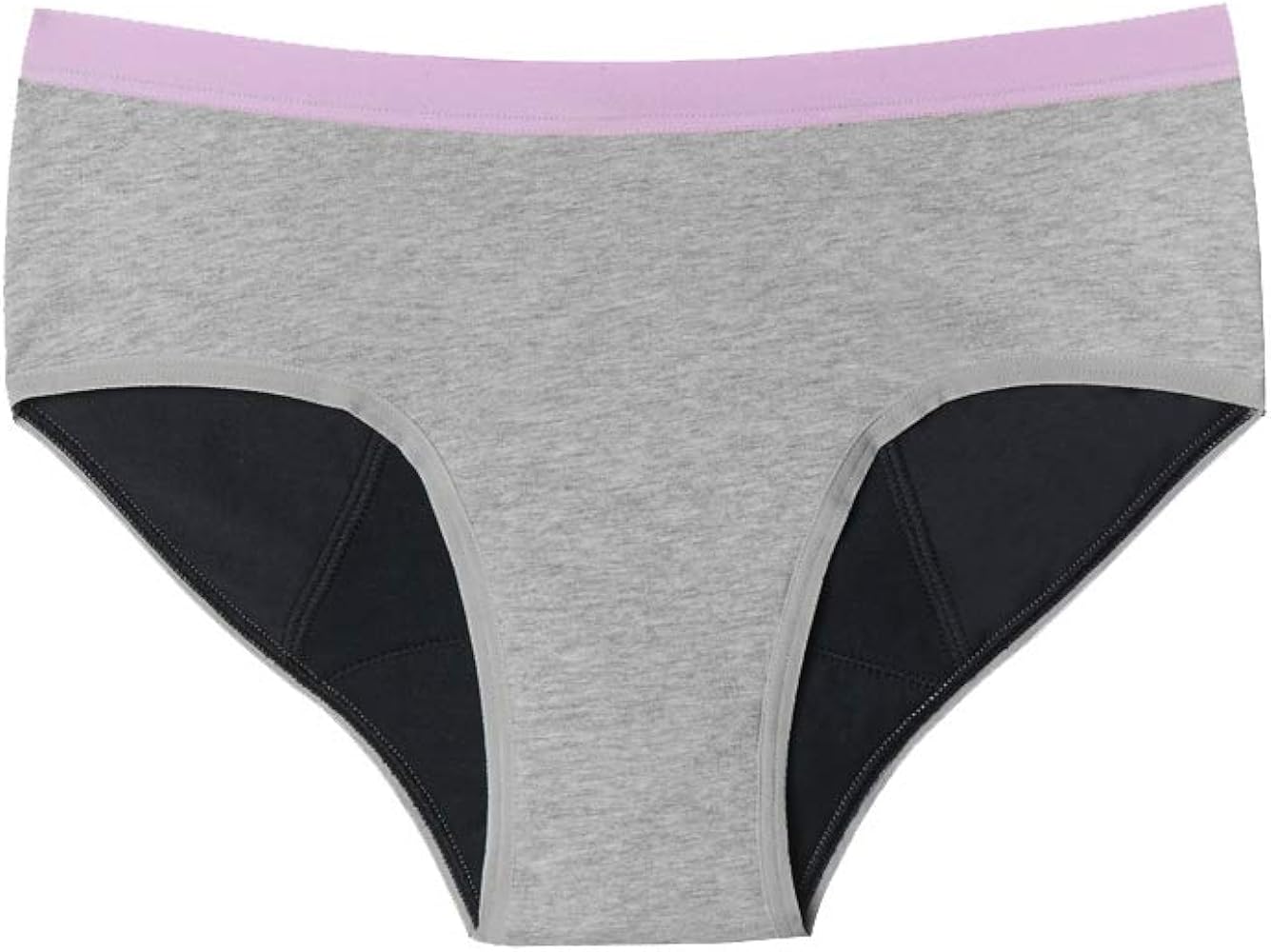 Thinx BTWN) Teen Period Underwear - Brief Panties Grey